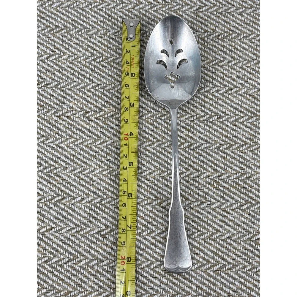 Oneida Community Stainless PATRICK HENRY Pattern Slotted Serving Spoon